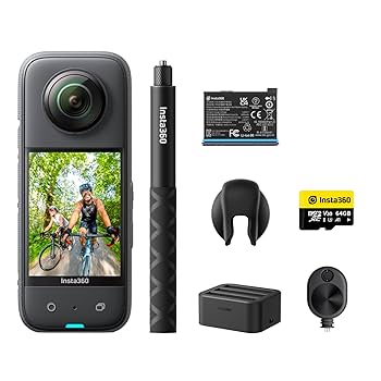 Amazon | Insta360 X3 ｜360度カメラ アクションカメラ 新型1/2