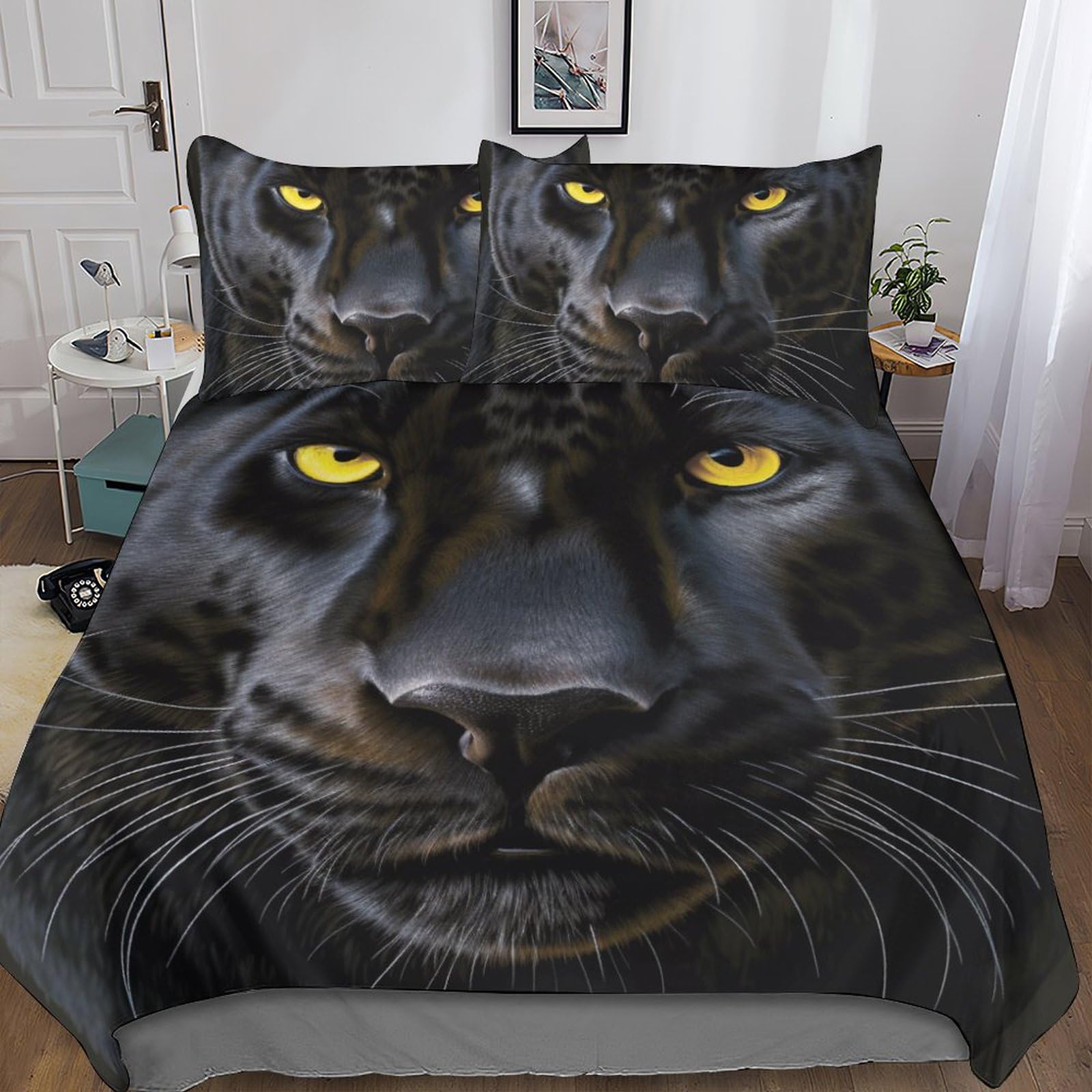 Housse de couette 3D animaux pour relooker une chambre d'adolescent style nature sauvage