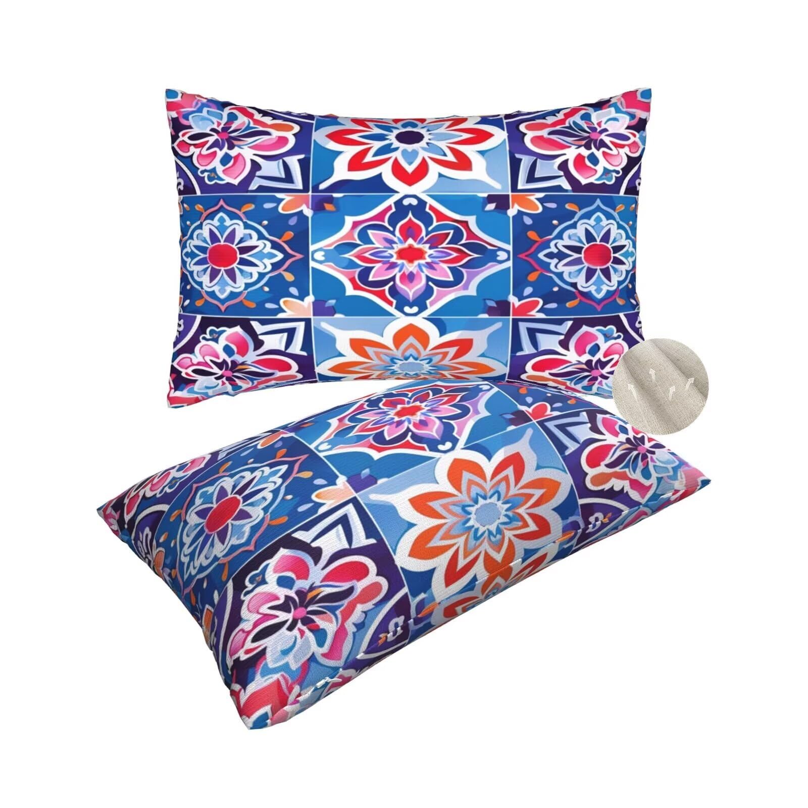 Housses de coussin de l'inde 60x80 pour un canapé plus confortable