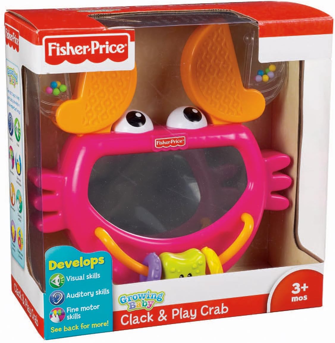 Fisher-Price Growing Baby Clack & Play Crab
