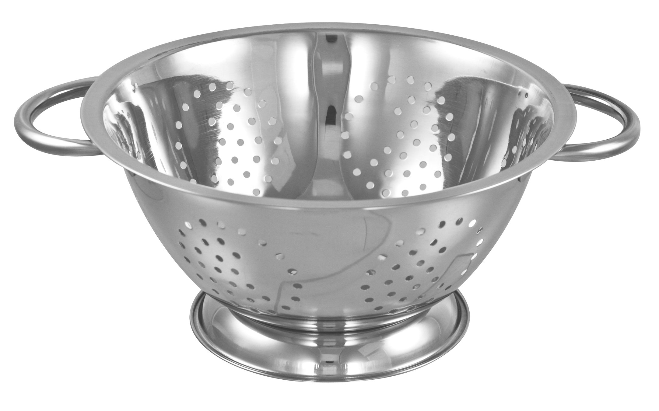 Buckingham Tiefes Edelstahl-Abtropfsieb, 7,6 l, 34 cm
