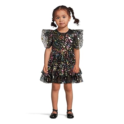 Lola and The Boys Shining Rainbow Star Tulle Dress (Toddler/Little Kid) Girl