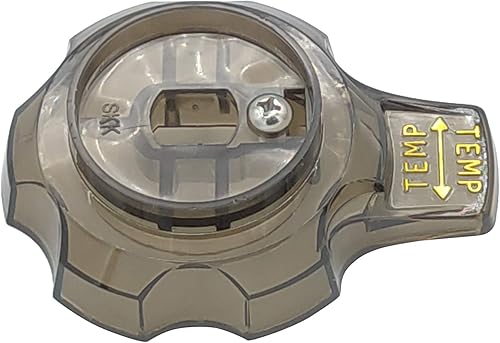 Miniatura 7 de Avalon Mango de control de temperatura para grifos de ducha y bañera, pomo de control de temperatura, material duradero, fácil instalación, acrílico