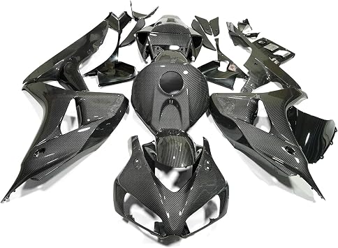 Motorcycle Fairing Kit Fit for 2006 2007 Honda CBR 1000RR Injection ABS Plastic Bodywork FairingsCarbon Fiber Look