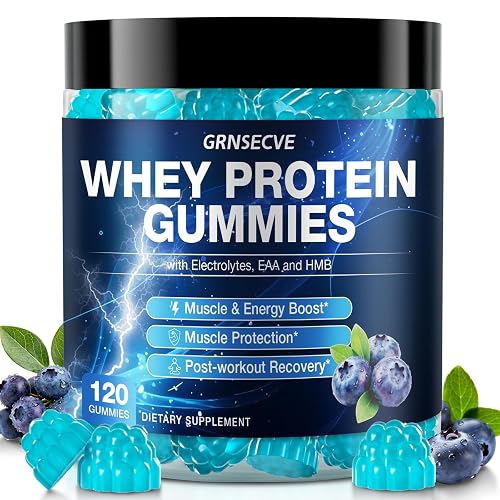 Whey Protein Gummies - High Protein Supplements 10g Per Serving