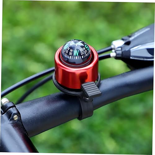 Miniatura 3 de Kisangel Campana de bicicleta para niños, bicicletas para adultos, accesorios de latón, alarma de bicicleta, campana de bicicleta para manillar de