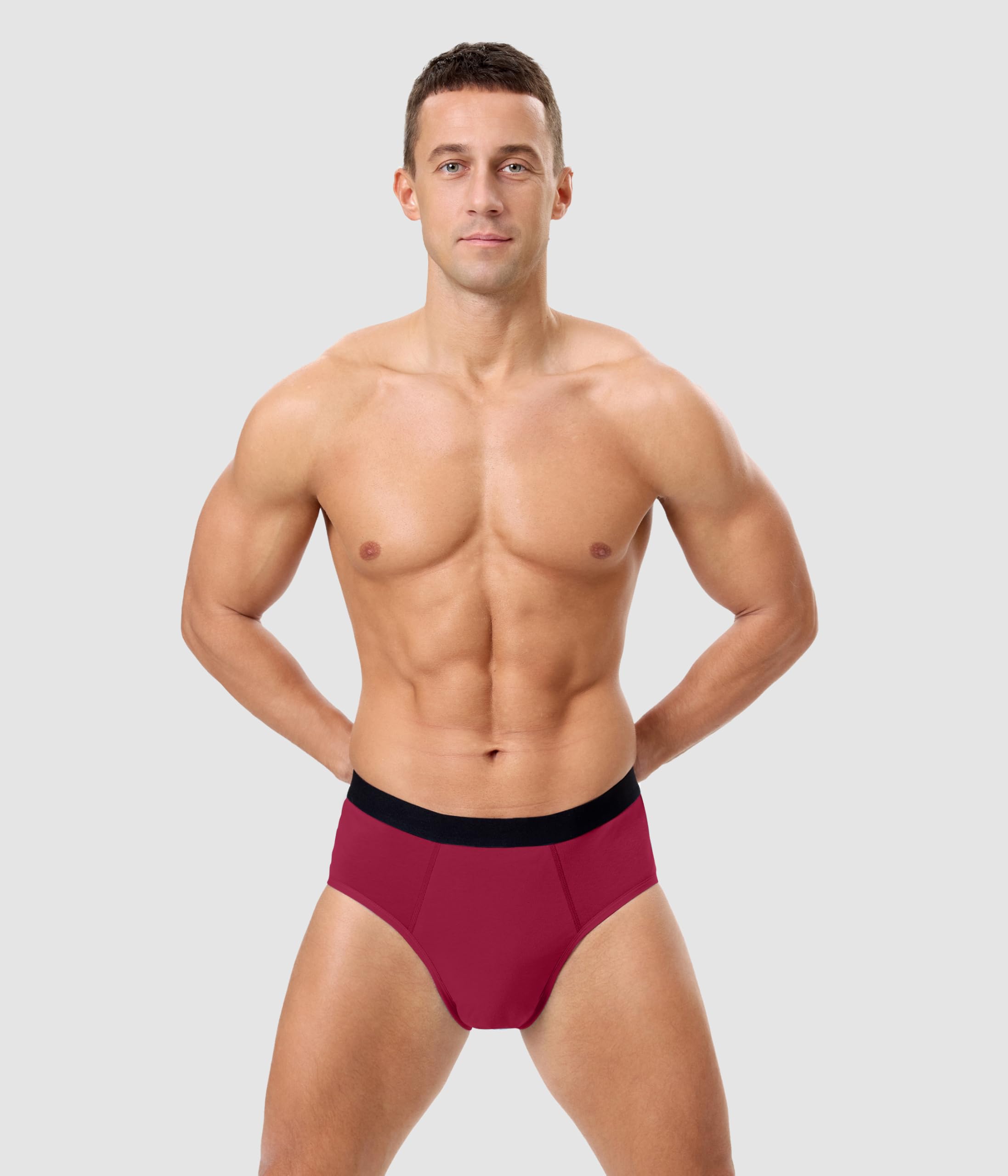 Mutande Incontinenza Uomo 3 Pack, Slip Incontinenza in cotone lavabile con assorbente 150ml di volume di urina, riutilizzabili, Biancheria intima a Prova di Perdite(Multicolore, XL)