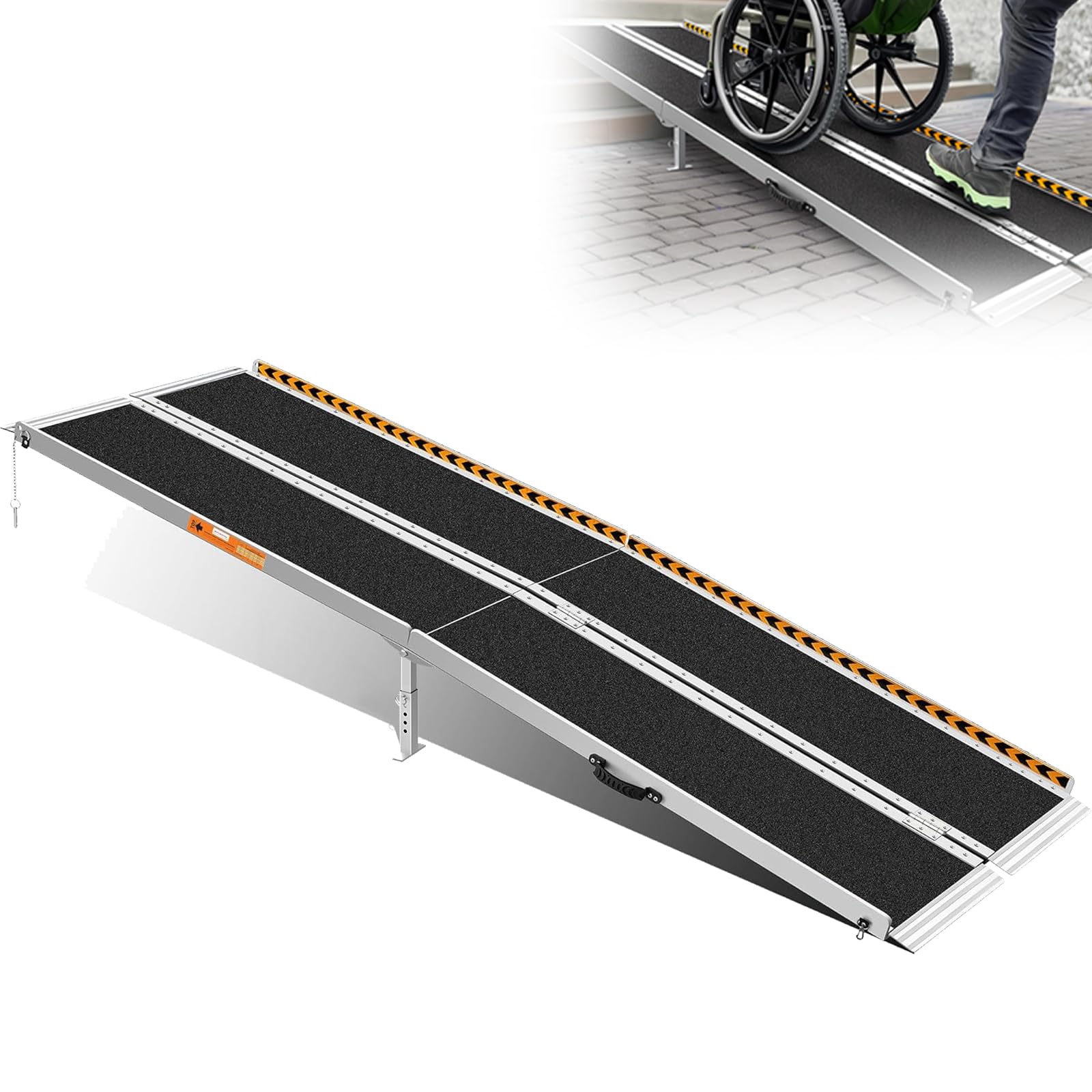Amazon.co.jp: LEMNISCATE 車椅子 スロープ アルミ製 段差解消 長さ