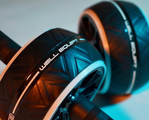 Miniatura 9 de Rodillo de abdominales para entrenamiento de abdominales - Rodillo de rueda abdominal para entrenamientos de núcleo - Ejercicio con nuestro equipo