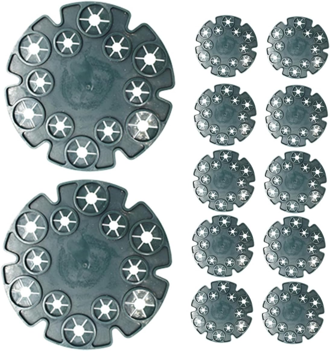 LABRIMP Plant Support Connectors 12Pcs PE Rustproof Stable Frame