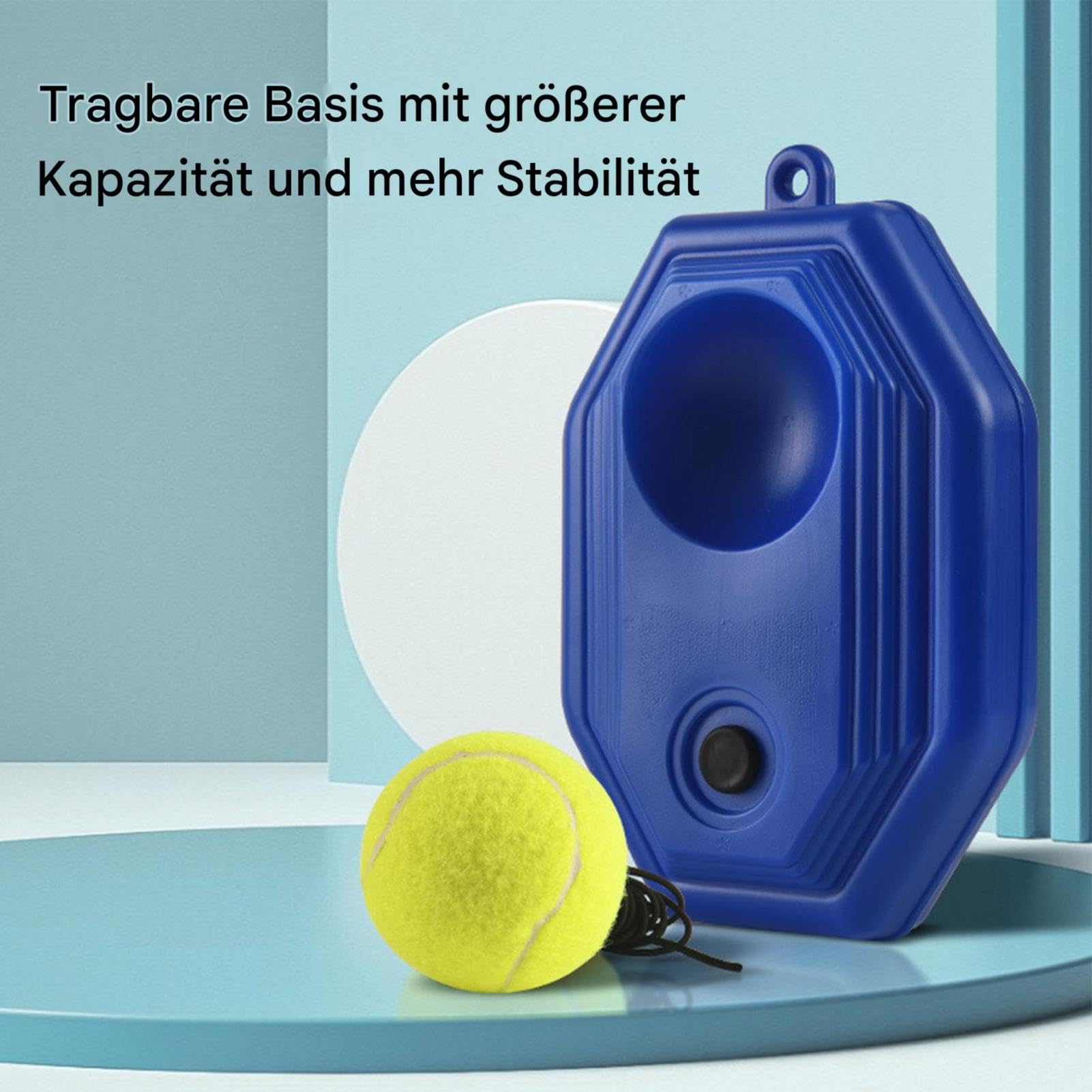 Palline di rimbalzo per pratica del tennis, allenatore di rimbalzo da