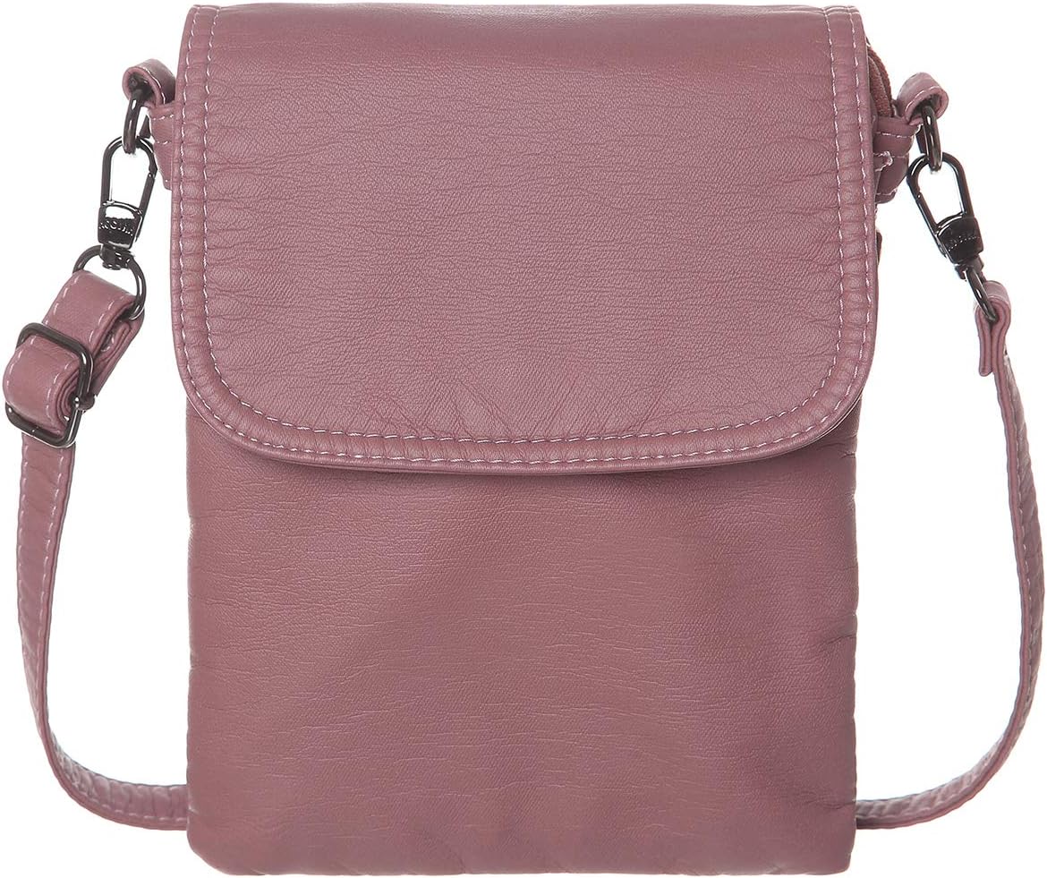 Small Cell Phone Crossbody Wallet Purse Bags for Women Mini Shoulder Bag Cross Body with Card Slots