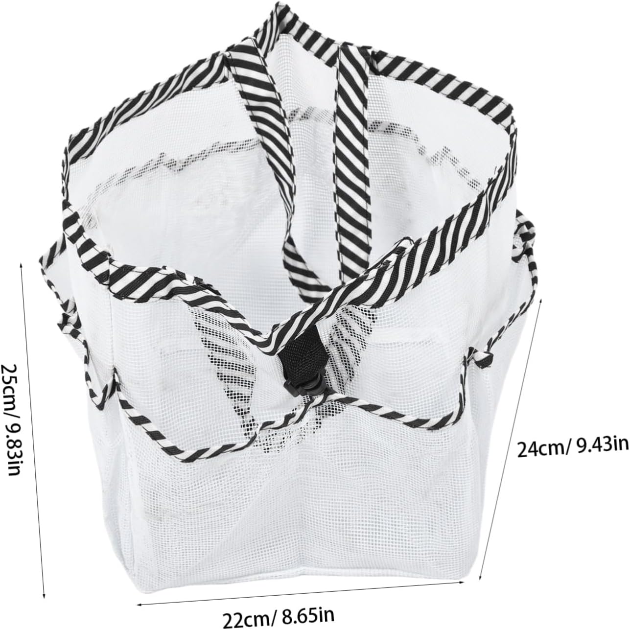 Hanging Travel Toiletry Bag Foldable Mesh Organizer with Ample Storage for Toiletries Makeup Accessories Versatile for Bathroom Beach Camping and Outdoor Use image 2