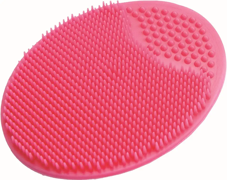 Marco Boni Limpador De Pincéis De Maquiagem Em Silicone Com Ventosa 8466 Rosa 1 Unidade