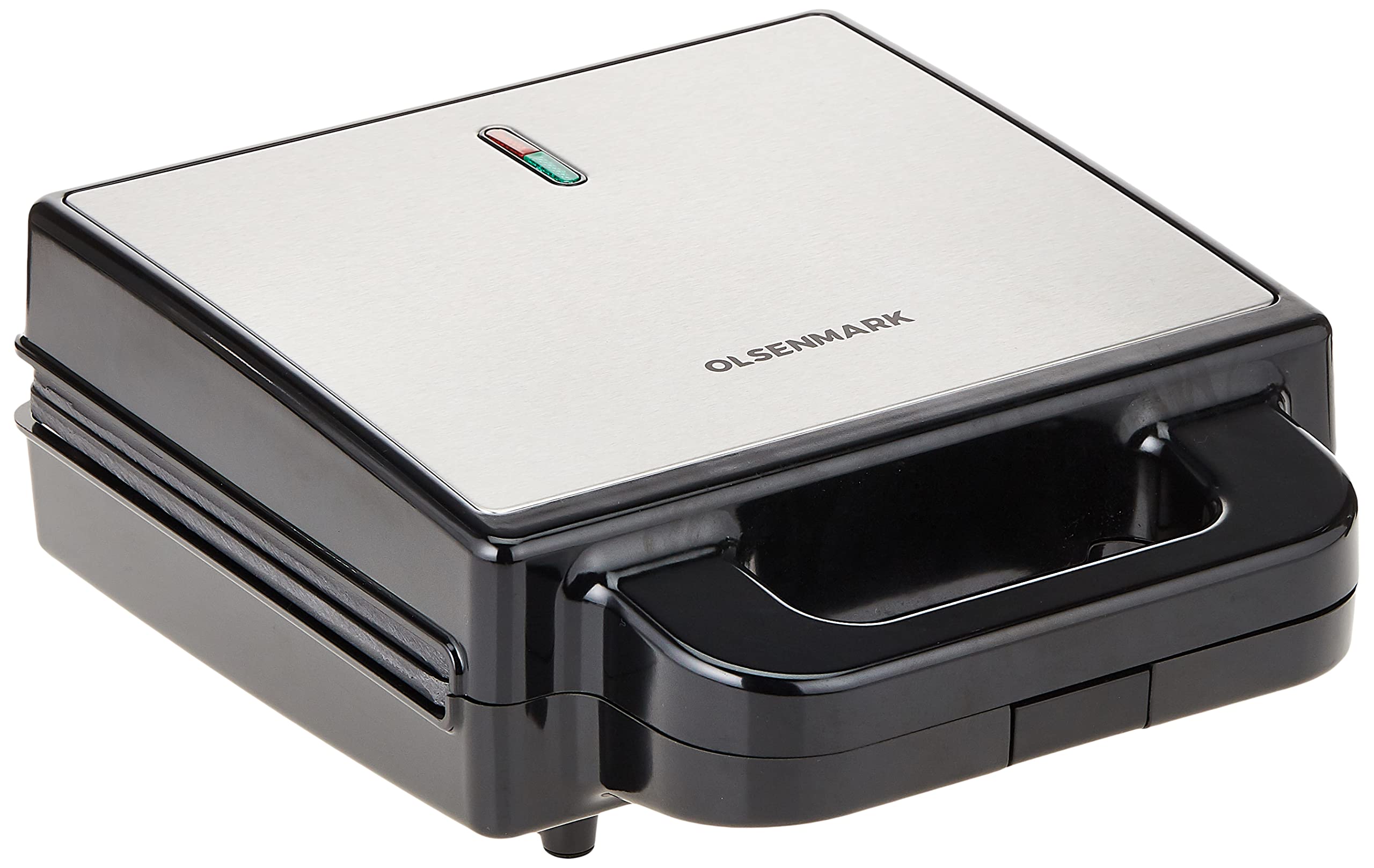 Olsenmark1400W 3-In-1 Snacks Maker, Silver