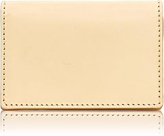 [カワショクニンカンサッポロ] [札幌革職人館] 名刺入れ 日本製 牛革 ヌメ革 ナチュラル