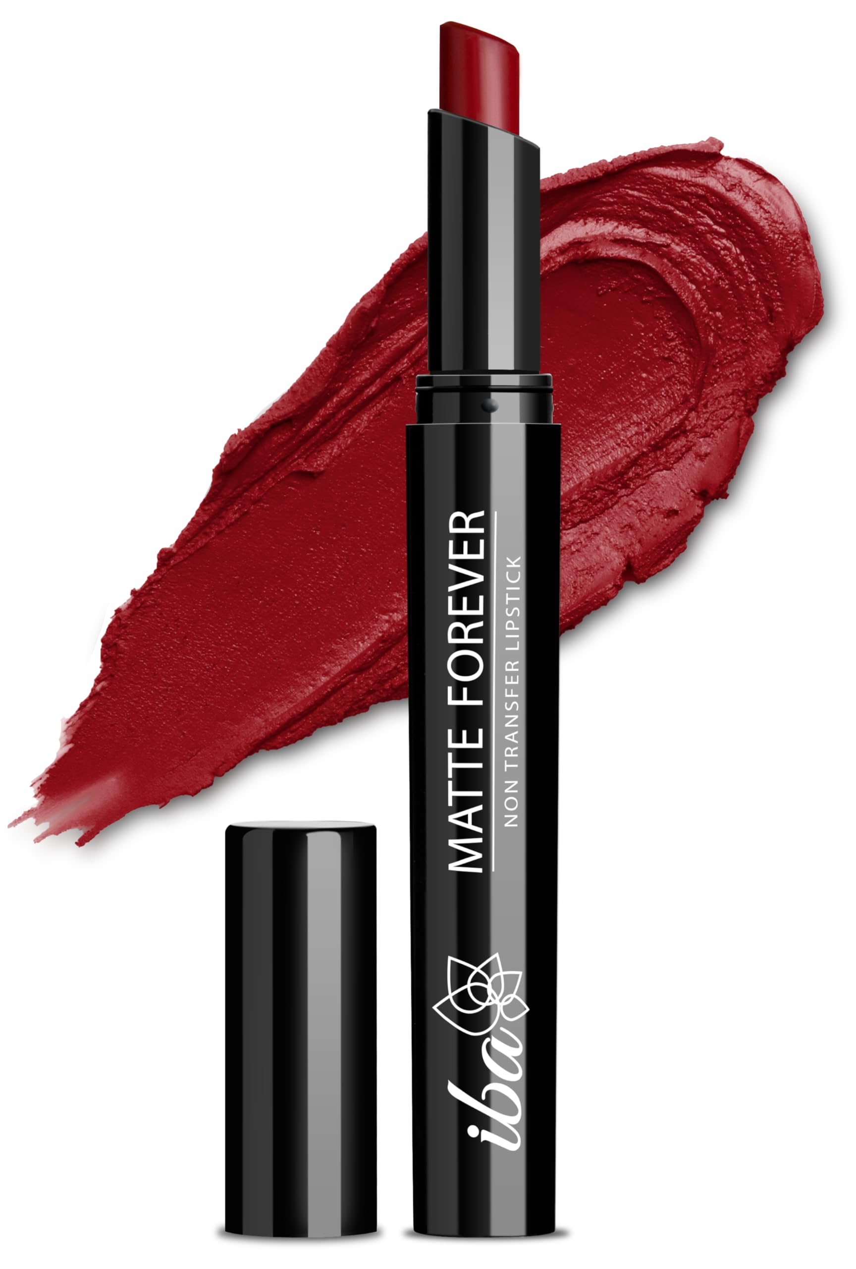 Matte Forever Non-Transfer Lipstick for Women - 07 Maroon Charm | Matte Finish | Highly Pigmented, Smudge-proof & Lightweight | Non-Sticky and Non-Drying | Lip Makeup | 2g