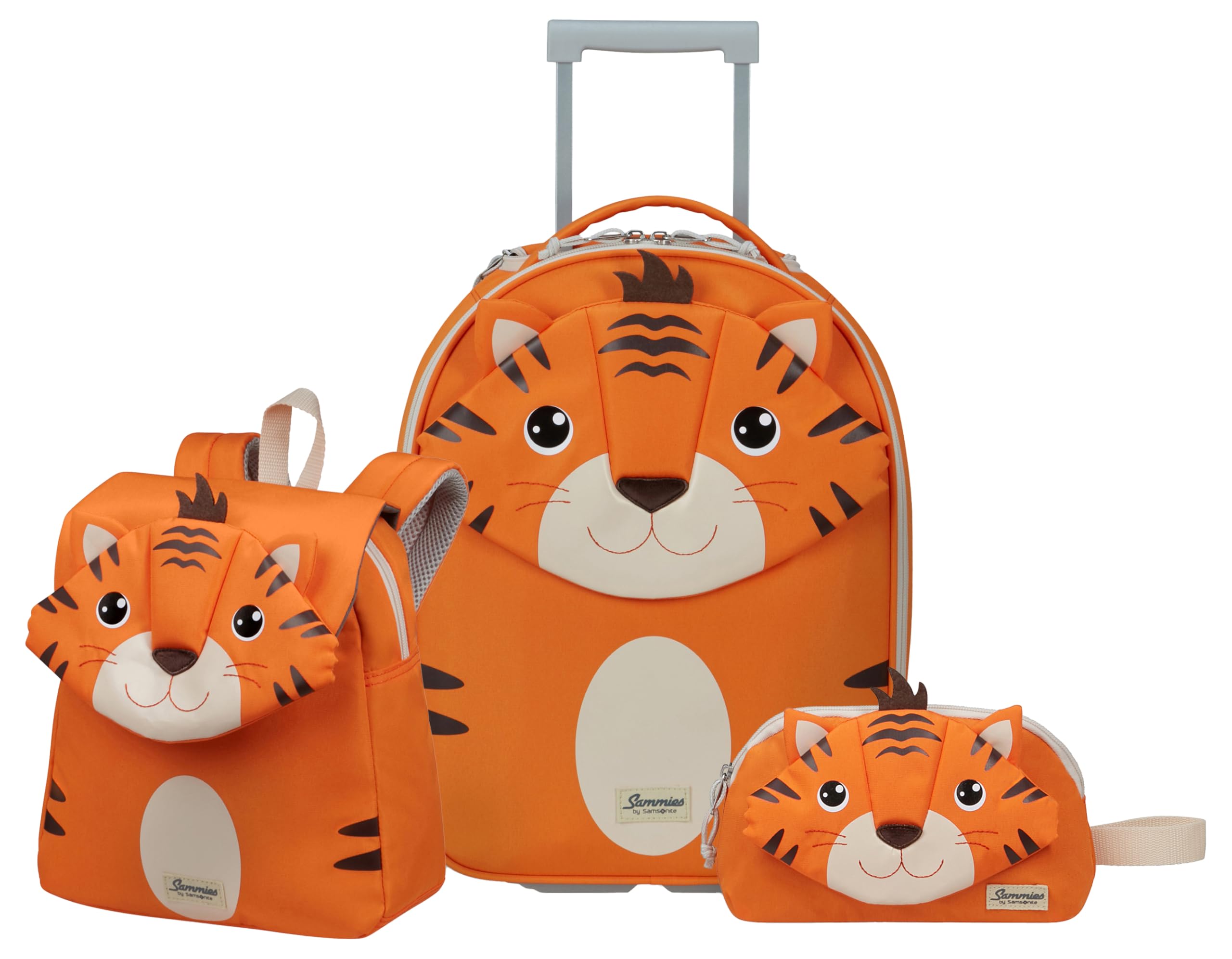 Samsonite Happy Sammies Eco - Dziecięcy plecak S, 27,5 cm, 7,5 L, Orange (Tiger Toby)
