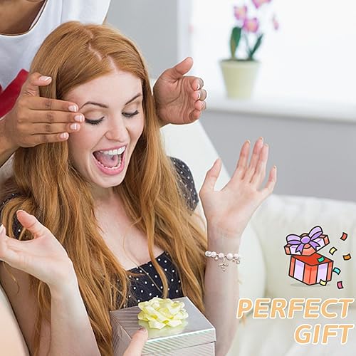 Miniatura 6 de 72ore Pulsera de cola de sirena para niñas, pulsera motivacional de cristal, pulsera inspiradora, regalo de cumpleaños, Acción de Gracias, Navidad,