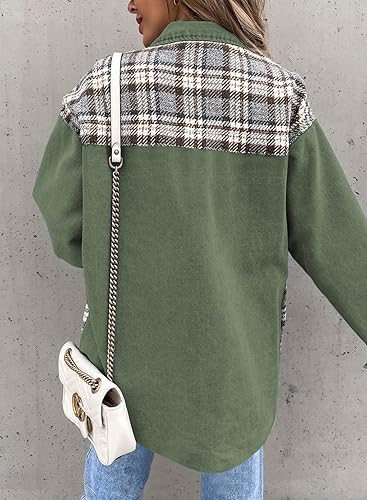 Vista 2 de SHEWIN Chaqueta vaquera de manga larga con botones para mujer