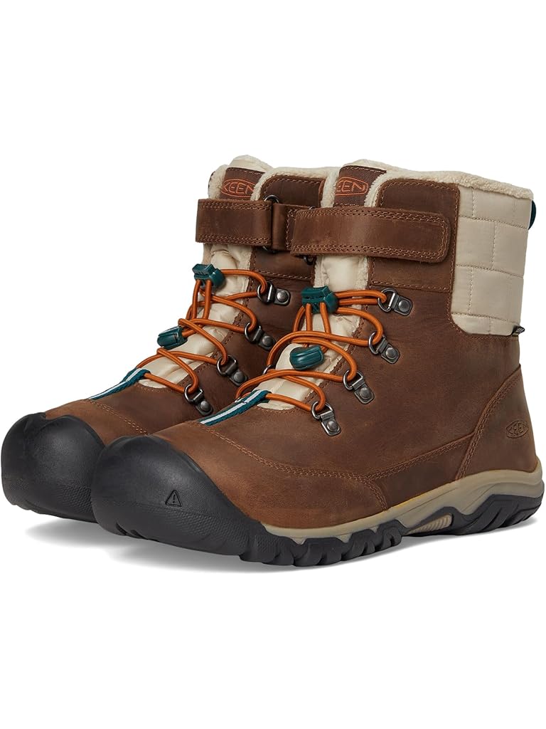 Brown KEEN Kanibou Waterproof (Little Kid/Big Kid)
