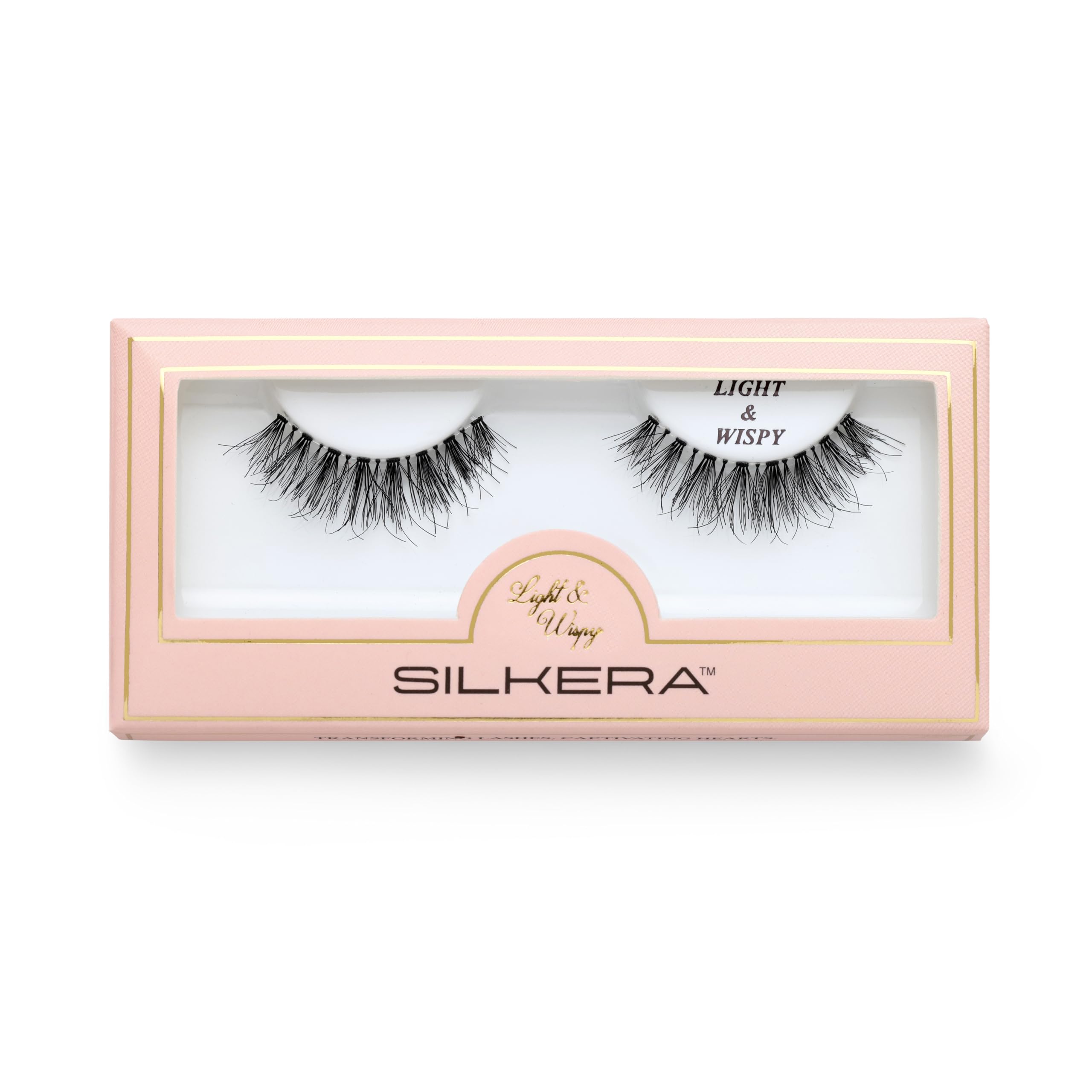 SILKERA Light & Wispy Eyelashes | Eyelash Extension | 100% Human Hair Eyelashes | Reusable Eyelashes | DIY Eyelash Extensions |