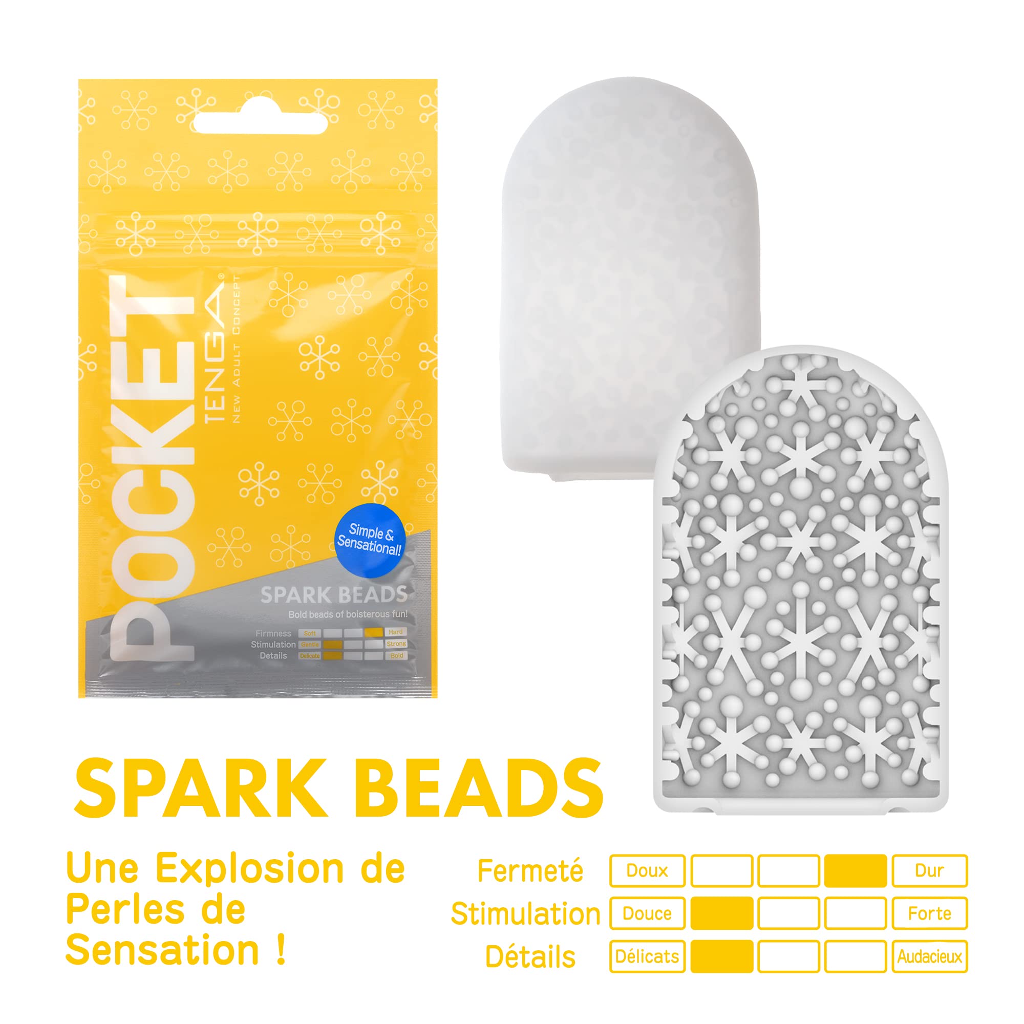 POCKET TENGA SERIES (WAVE LINE + CLICK BALL + BLOCK EDGE + HEXA-BRICK + CRYSTAL MIST + SPARK BEADS)