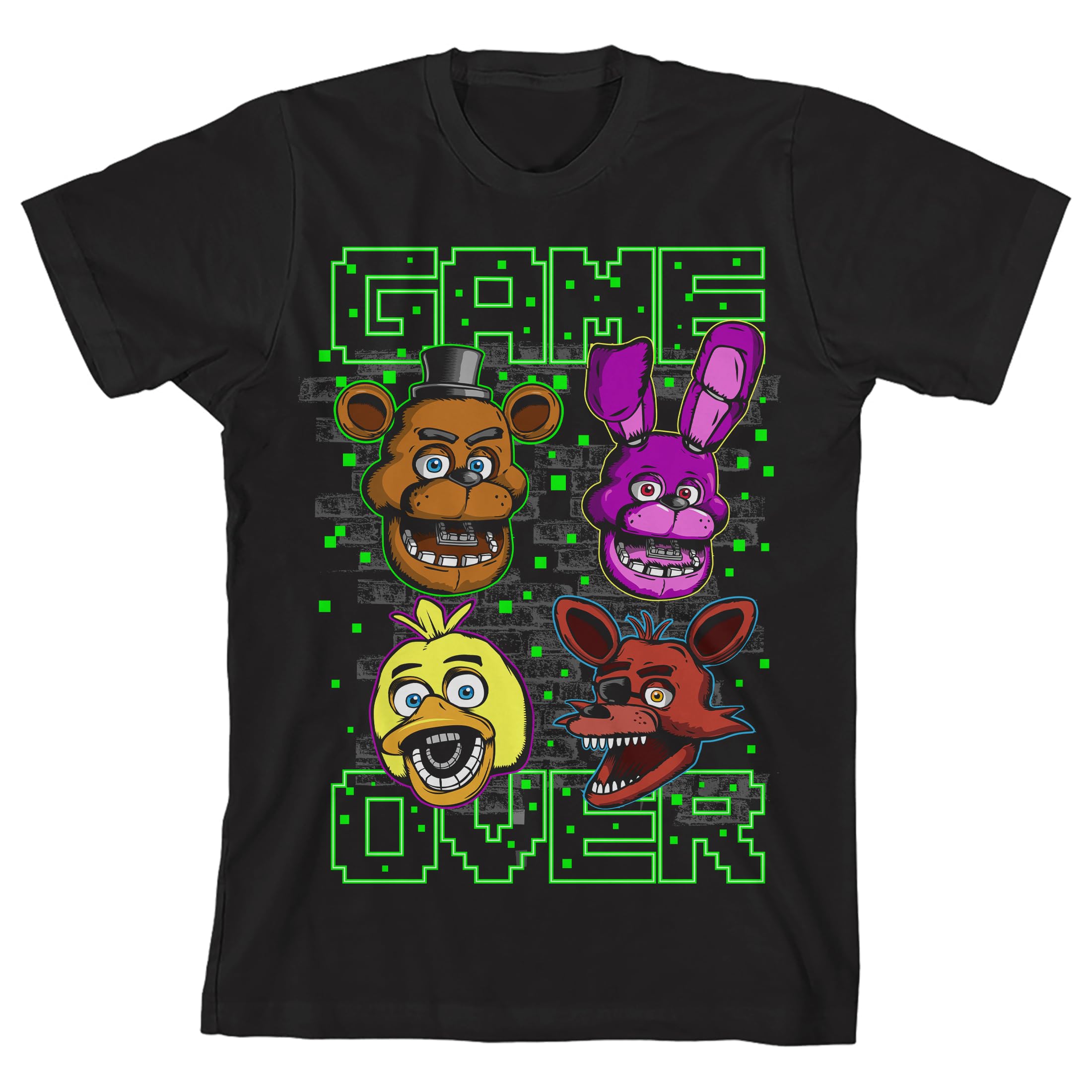 Five Nights at Freddy's Printed Boys Graphic Tees T-Shirt
