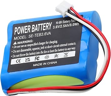 2500 mAh 3.6 V NI-MH Battery for Toniebox Tonie Box Speaker Speakers 50AA5S Battery for Tonies TonieBox Musicbox Soundbox