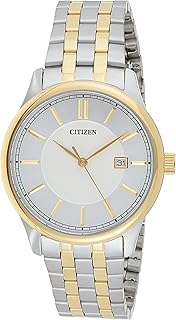 Citizen Watch for Men, Quartz Movement, Analog Display, multi Stainless Steel Strap-BI1054-55A