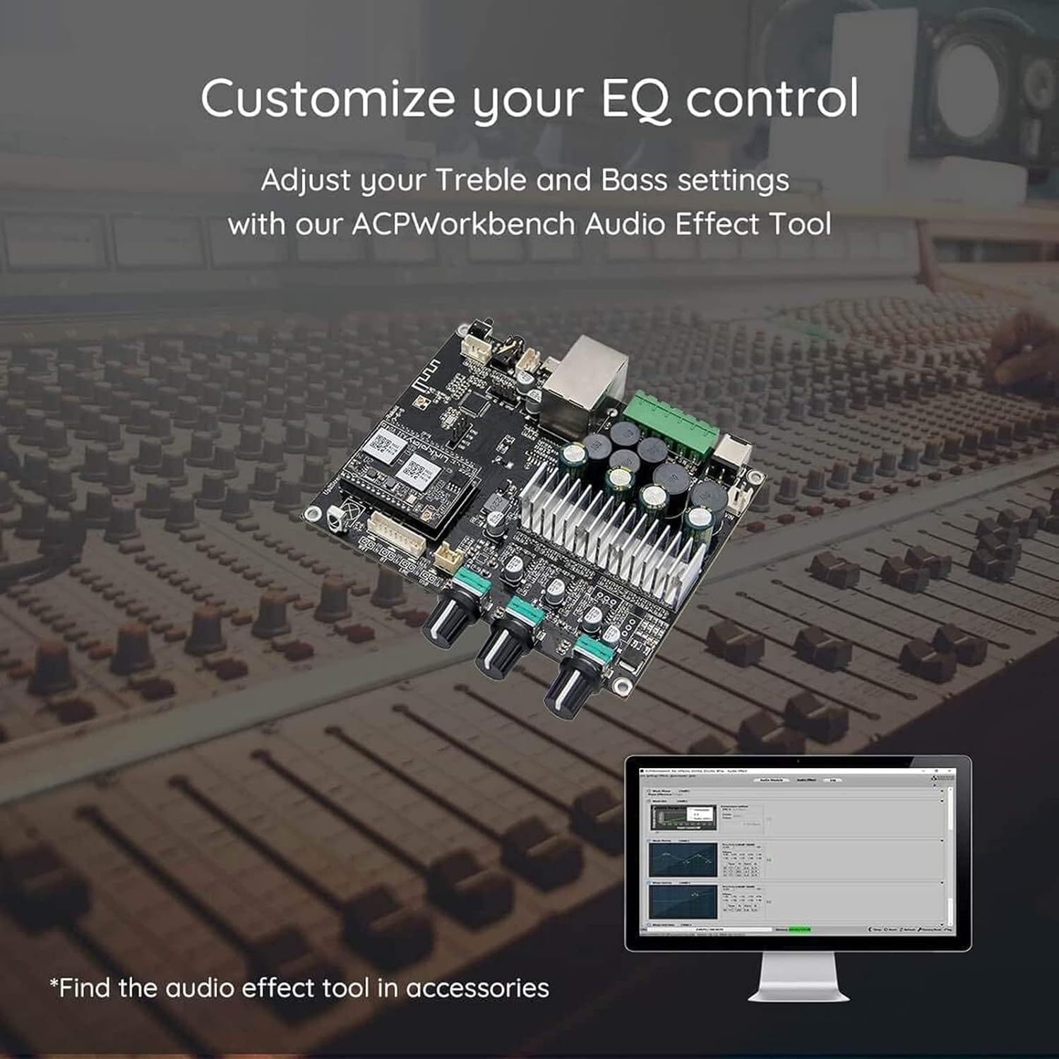Arylic UP2Stream 2.1 Amplifier Board with ACPWorkbench software