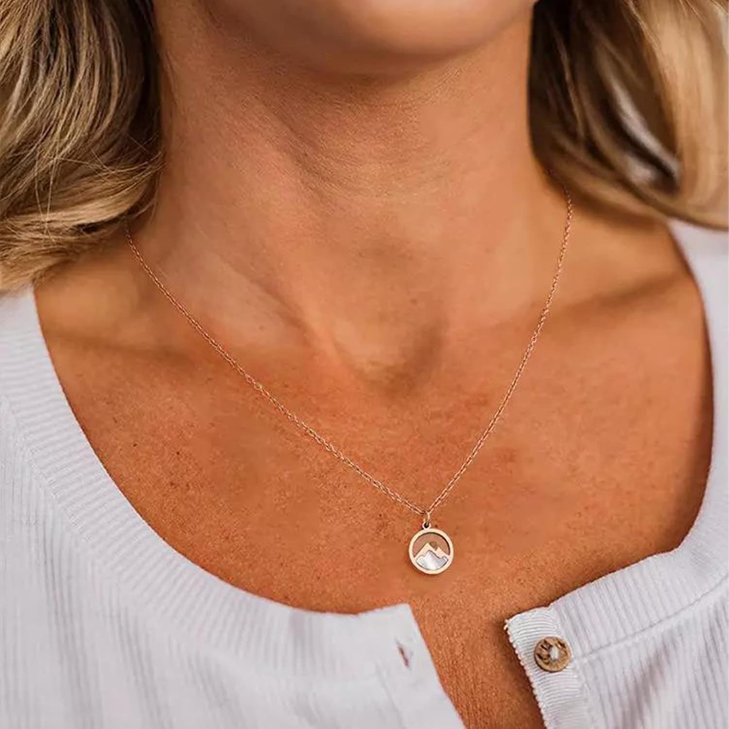 Mustard Seed Necklace for Women Inspirational Gifts,Christian Gifts Faith Necklace for Women Mustard Seed Jewelry for Her - Image 2