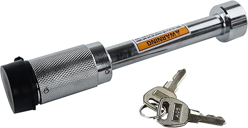 Miniatura 6 de Enganche de remolque 864011L Tri Ball Mount con gancho, gancho de remolque táctico, se adapta a receptor de enganche de 2 pulgadas, seguro con