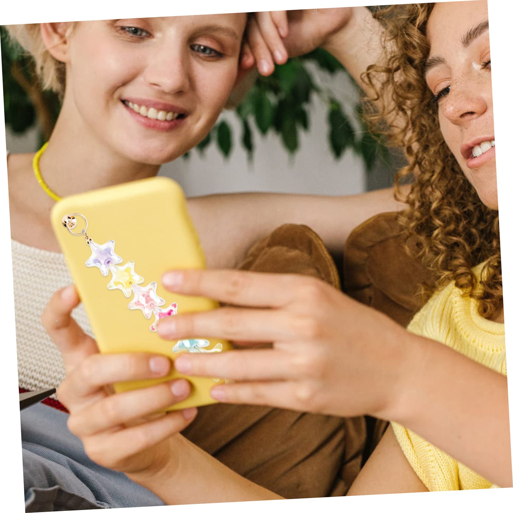 jojofuny 10piezas Cadenas Para Fundas De Teléfono Forma De y Accesorios Para Decoración De Móviles Cadenas Colgantes