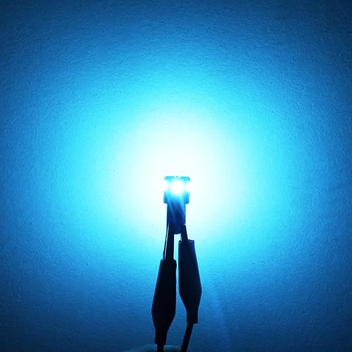 Miniatura 5 de PHINLION Bombilla LED 194 168 azul hielo superbrillante 2825 W5W T10 cuña 6-SMD 3030 chipsets LED bombillas de repuesto para interior de automóvil,