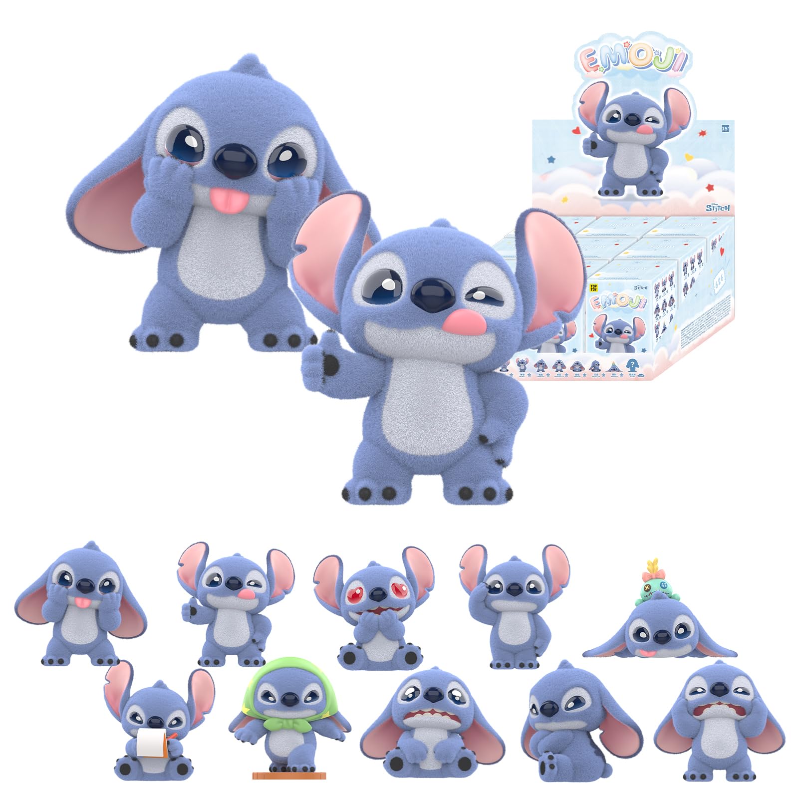 Amazon.co.jp: TOP TOY ディズニー スティッチ「エモジ 第一弾