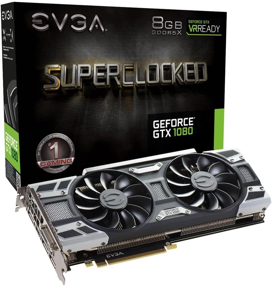 EVGA GTX1080 8GB SC Gaming ACX 3.0, 08G-P4-6183-KR