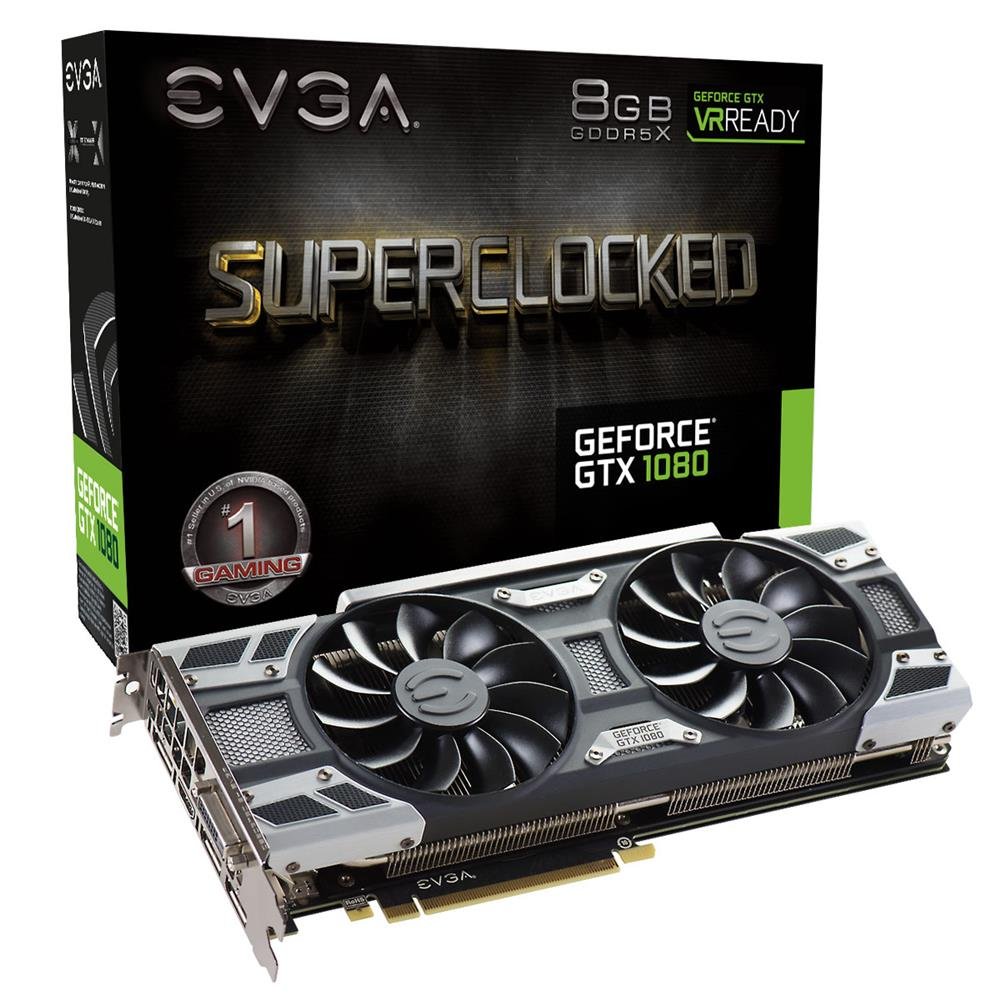 グラフィックボード・グラボ・ビデオカード EVGA GeForce GTX 1080 Founders Edition Amazon.com: EVGA GTX1080 8GB SC Gaming ACX 3.0, 08G-P4-6183-KR