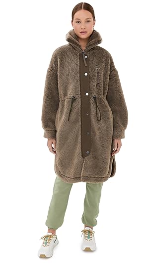 Amazon.com: Varley Women's Jones Coat, Fallen Rock/Crocodile