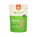 Nourish You White Quinoa Seeds 500g | Raw Healthy Super Food | GlutenFree | Saponin Free | High Protein & Fiber | Diet Food | 100% Wholegrain Cereal gallery image
