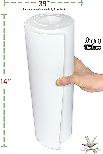 Miniatura 23 de The Foamory - Laminas de espuma de EVA de alta densidad para cosplay y manualidades, 14 x 39 pulgadas, 5/64 pulgadas de grosor