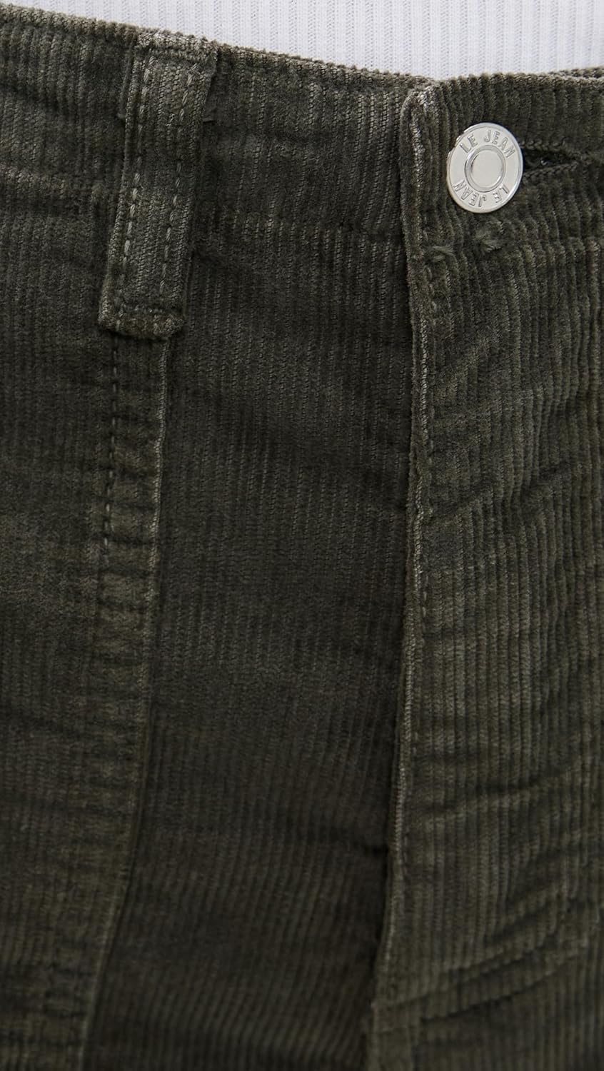 Women's Corduroy Utility Soft Barrel Jeans - Image 6