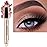 Eyeshadow Stick Nude Rose Gold Makeup, Shimmer Cream Eyeshadow Pencil Crayon, High Pigment Waterproof Long Lasting Eye Shadow Pen, Women Multi-Dimensional Eye Highlighter Stick(Warm Gold 03)