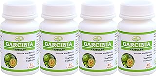 Morsan's Garcinia Capsules, Pack of 240 x 500 mg. Veg. Capsules (4)