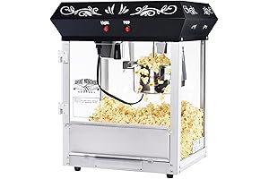 Great Northern Popcorn Popcorn Machine - 4oz Popper with Stainless-steel Kettle, Heated...