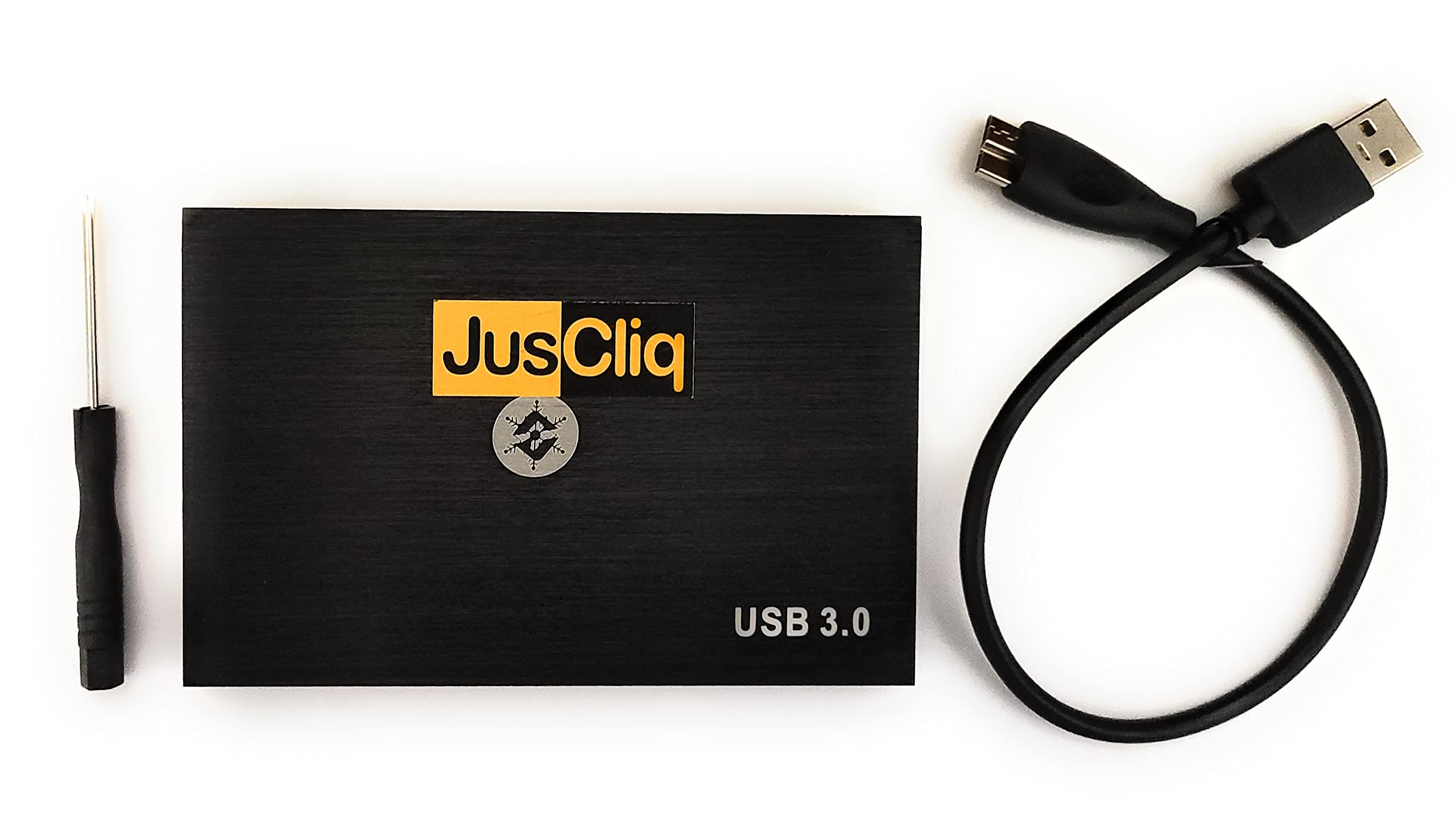 JusCliq® USB 3.0 5Gbps Hi-Speed 2.5 inch HDD SSD Enclosure case - Metal-image-34