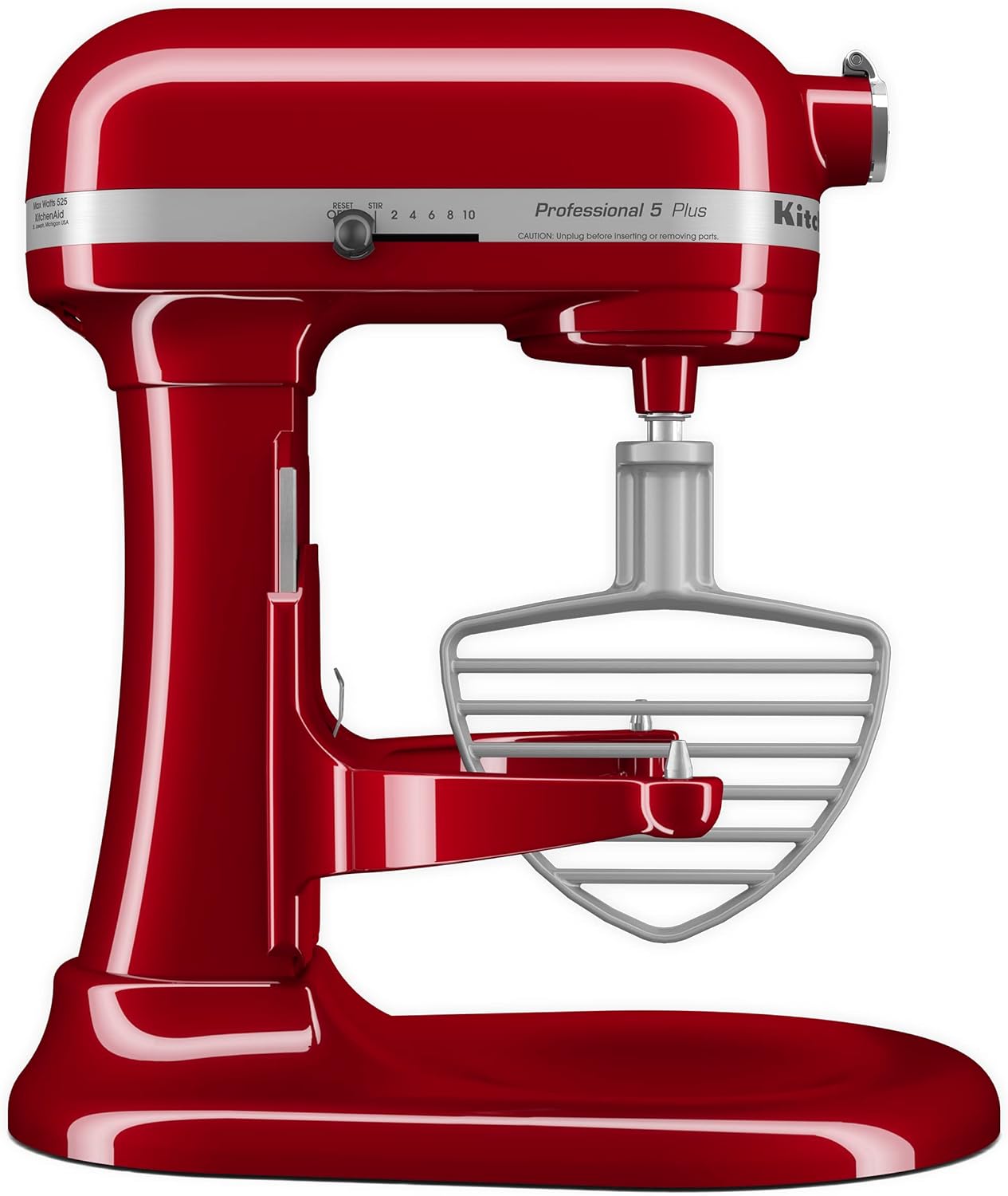 KitchenAid KDF7B Double Flex Edge Beater for Select Bowl-Lift Stand Mixers, Silver & Pastry Tilt Head Stand Mixer Beater Attachment, Silver