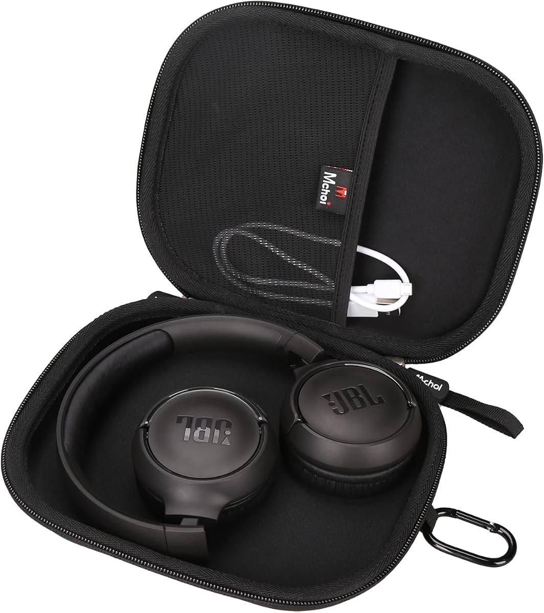 Hard Travel Case Replacement for JBL Tune 500BT / 510BT / 520BT On-Ear Wireless Bluetooth Headphone, Case Only
