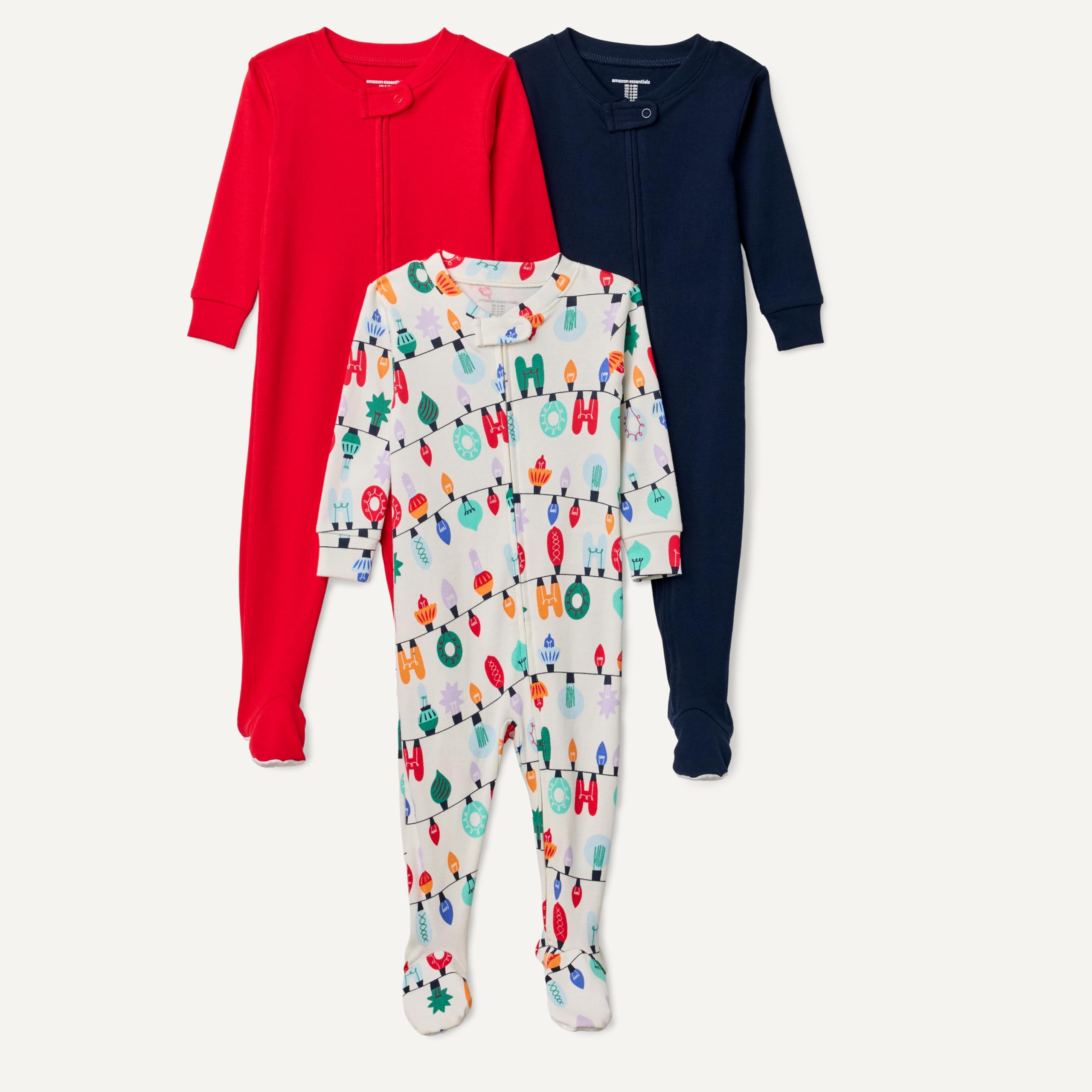 Amazon Essentials Completi Coordinati di Pigiami Natalizi per La Famiglia