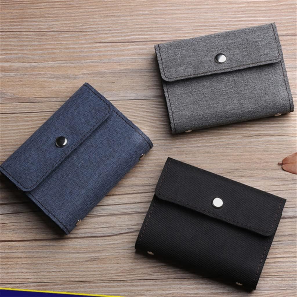 Card Holder Men's Multi-Card Space Large-Capacity ID Card Holder Women's Compact Card Holder (Color : A, Size : 10.3 * 7.5 * 2.3CM)